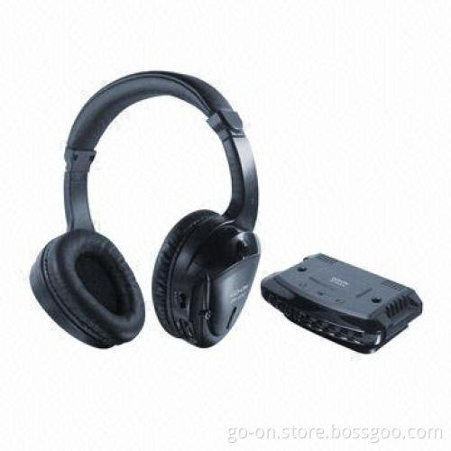 UHF 863MHz Band Frequency Wireless Headsets with Audio Input Jack for MP3 Player